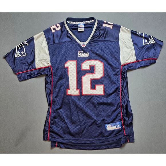 NFL Other - Nike Tom Brady #12 New England Patriots Youth Jersey Navy Size XL NFL